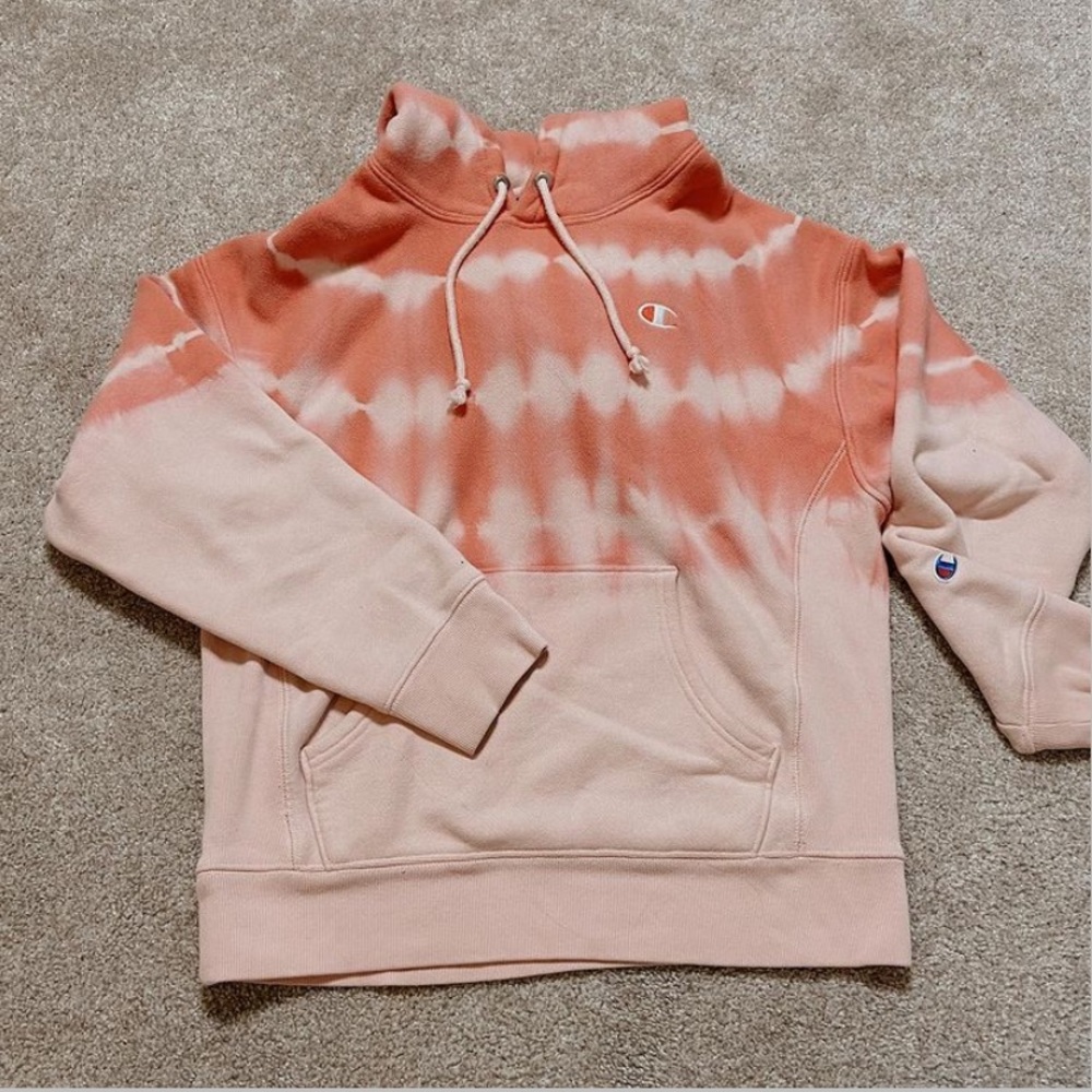 Tie Dye Champion hoodie